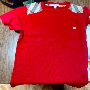 Gently worn Burberry boys TShirt